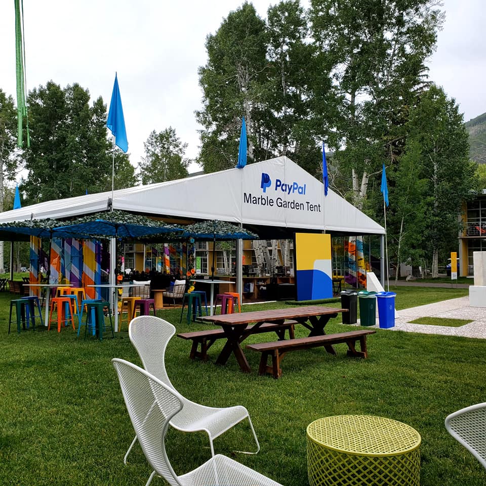 event rentals for corporate event