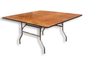 60"X60" SQUARE TABLE