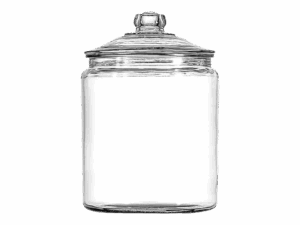 3 GAL GLASS JAR