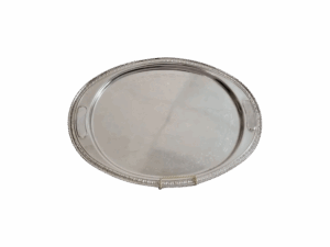 18"X13" SILVER OVAL TRAY