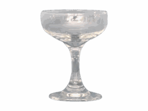 CHAMPAGNE COUPE GLASS- 5 OZ