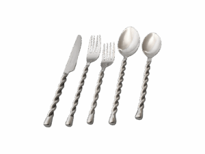 STAINLESS ROPE FLATWARE
