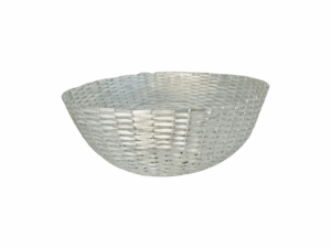 13" RD SILVER ALUMINIUM BASKET