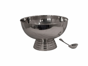 SILVER PUNCH BOWL