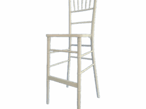 WHITE CHIAVARI BARSTOOL